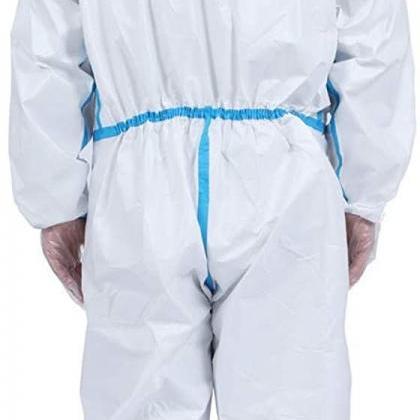 Disposable Protective Coverall Suit With Elastic..