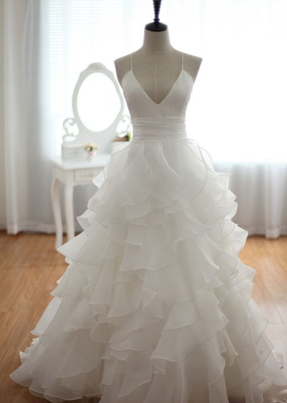 Beach Wedding Dress,a-line Wedding Dress, Wedding Dress,spaghetti Straps Wedding Dress,backless Wedding Dress,sexy Wedding Dress,bridal
